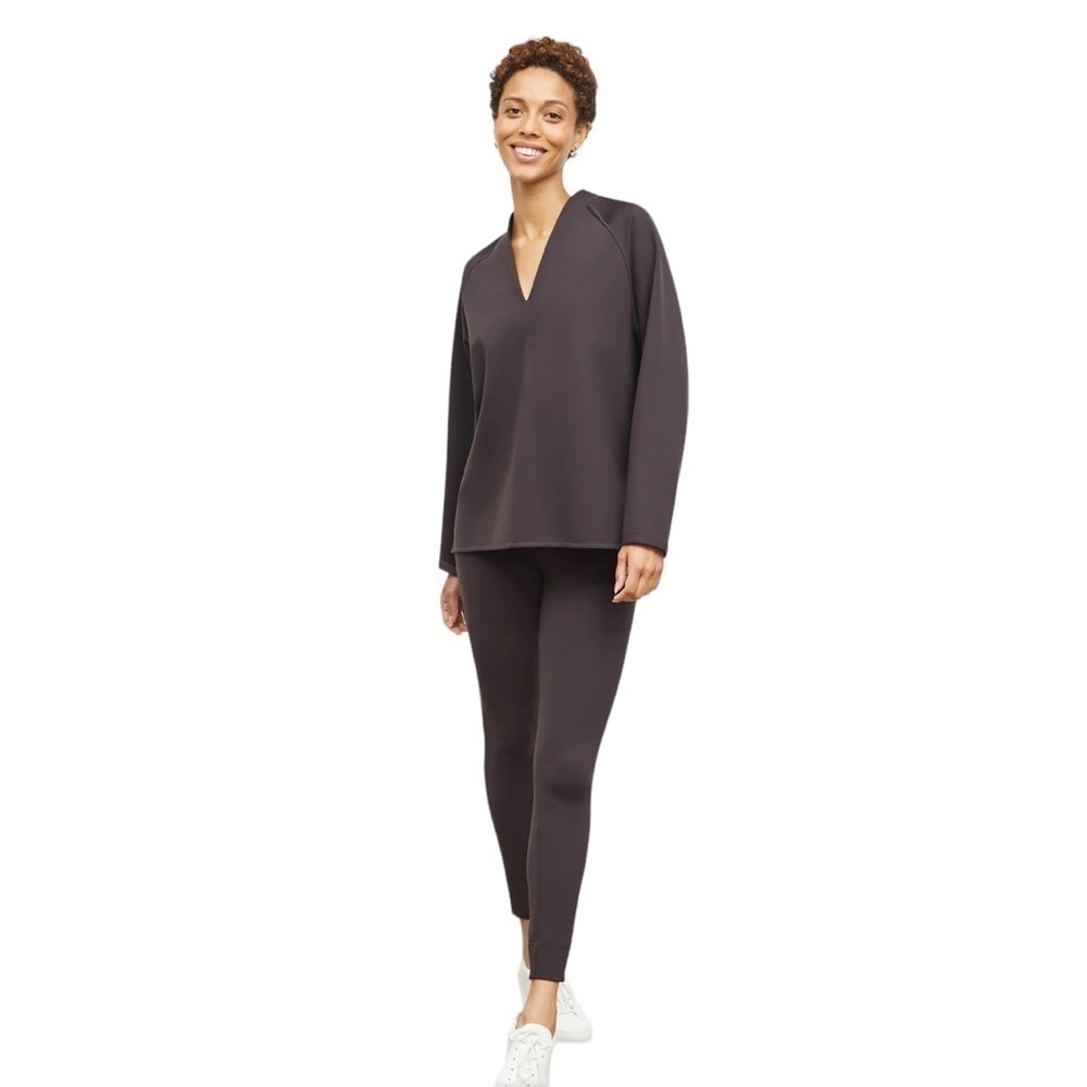 MM Lafleur The Harrington Legging - Light Scuba in Haze Size 12 NWT